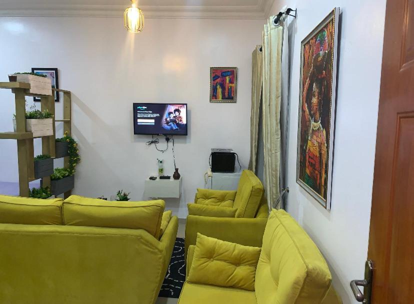 Apartmán Cozy Studio Unit In Lekki Phase 1 - Kitchen, 24-7 Light, Wifi, Netflix Lagos Exteriér fotografie